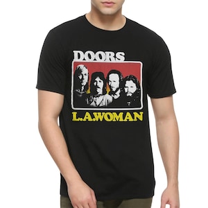 The Doors L.A. Woman T-Shirt, Jim Morrison Shirt, Men&#39;s Women&#39;s Sizes (DOR-84111)