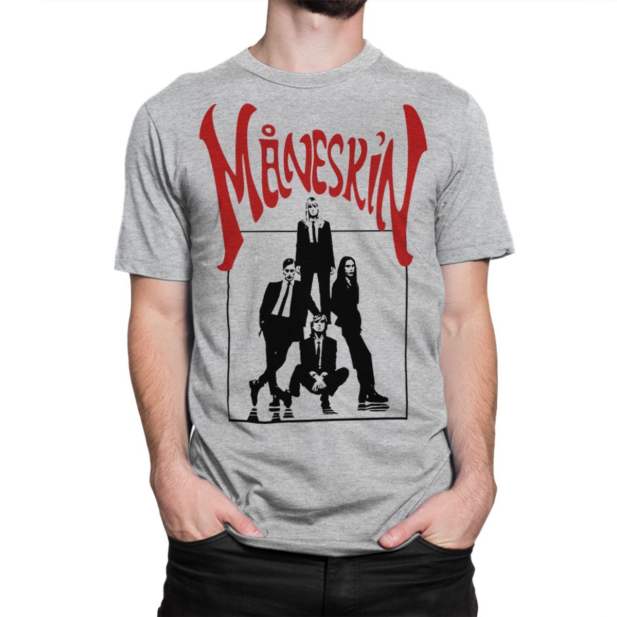 マネスキン　Tシャツ Måneskin マネスキン Tシャツ Lサイズ - メルカリ
