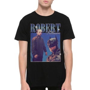Robert Pattinson Vintage Retro Style T-Shirt, Men&#39;s Women&#39;s Sizes (ROB-89221)