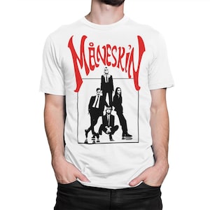 Maneskin Graphic T-Shirt, Men&#39;s Women&#39;s Sizes (MAN-789213)