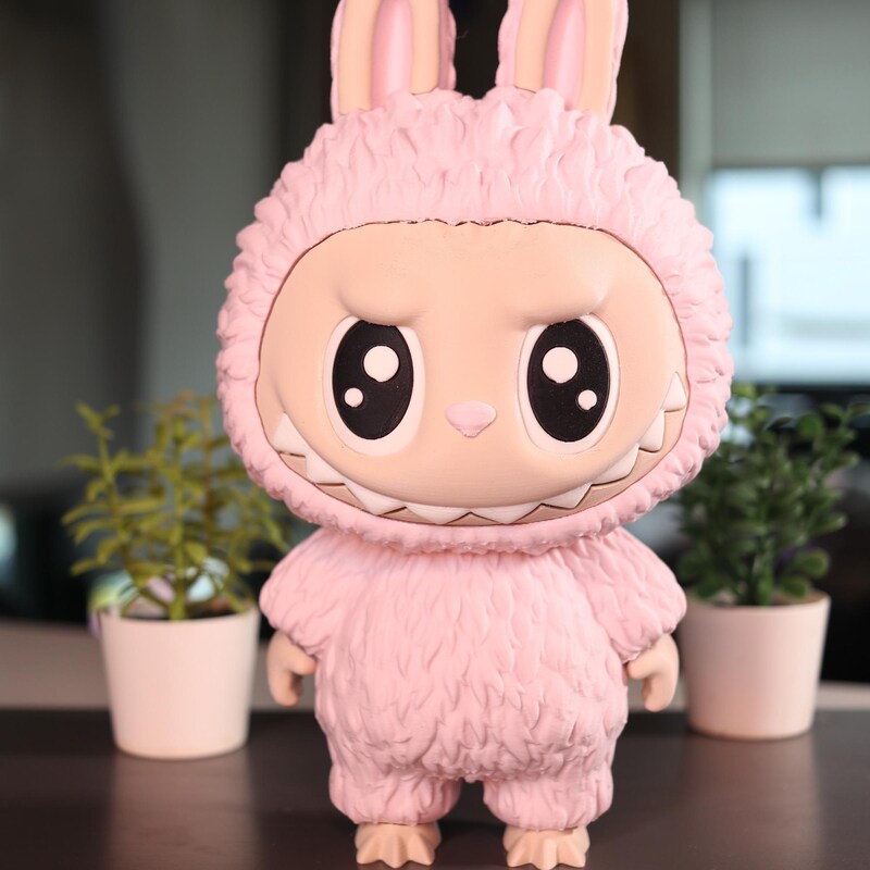 Pink Laboo Labubu Doll Pink - Etsy
