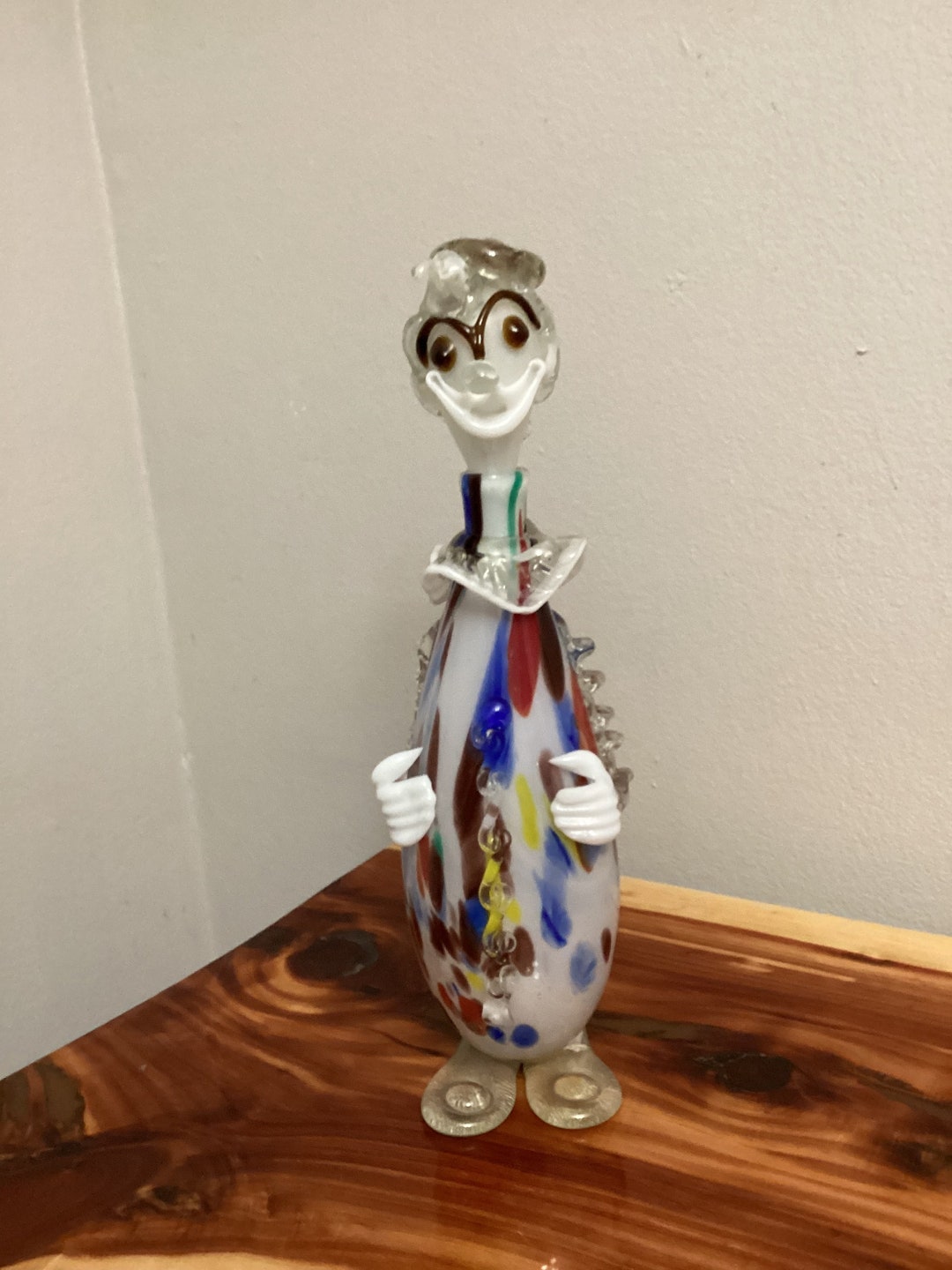 Murano Glass Clown Decanter Etsy