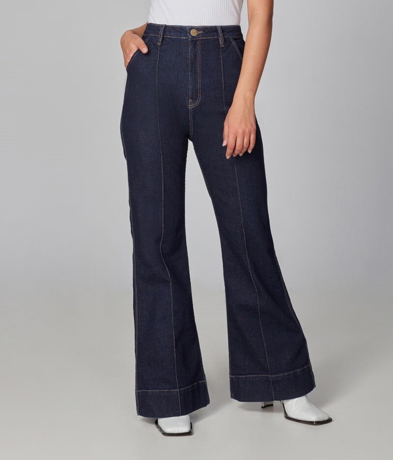 The Stevie Dee High Rise Flare Jeans Etsy