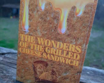 the wonders of the grilled cheese sandwich - a mini zine | zine, mini zine, zines, mini zines, food, food zine, perzine, perzines, fun facts