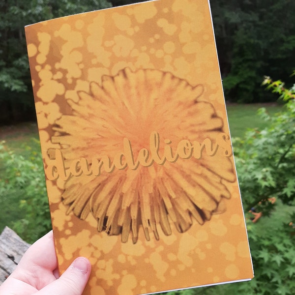 dandelions - a mental health short story zine (fictional) (TW, read description) | zine, mini zine, zines, mini zines, lgbtq zine, lesbian