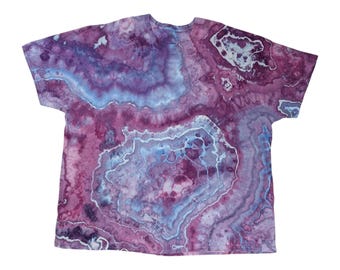 Eis gefärbtes 5XL Herren T-Shirt - Versandfertig | Hippie Kleidung | Mann Geschenk | Einzigartige Tie Dye