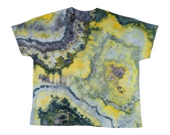 Eis gefärbtes 4XL Herren T-Shirt - Versandfertig | Hippie Kleidung | Mann Geschenk | Einzigartige Tie Dye