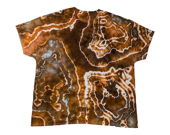 Eis gefärbtes 4XL Herren T-Shirt - Versandfertig | Hippie Kleidung | Mann Geschenk | Einzigartige Tie Dye