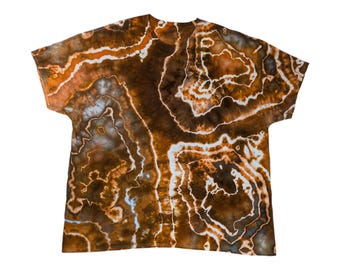 Eis gefärbtes 4XL Herren T-Shirt - Versandfertig | Hippie Kleidung | Mann Geschenk | Einzigartige Tie Dye