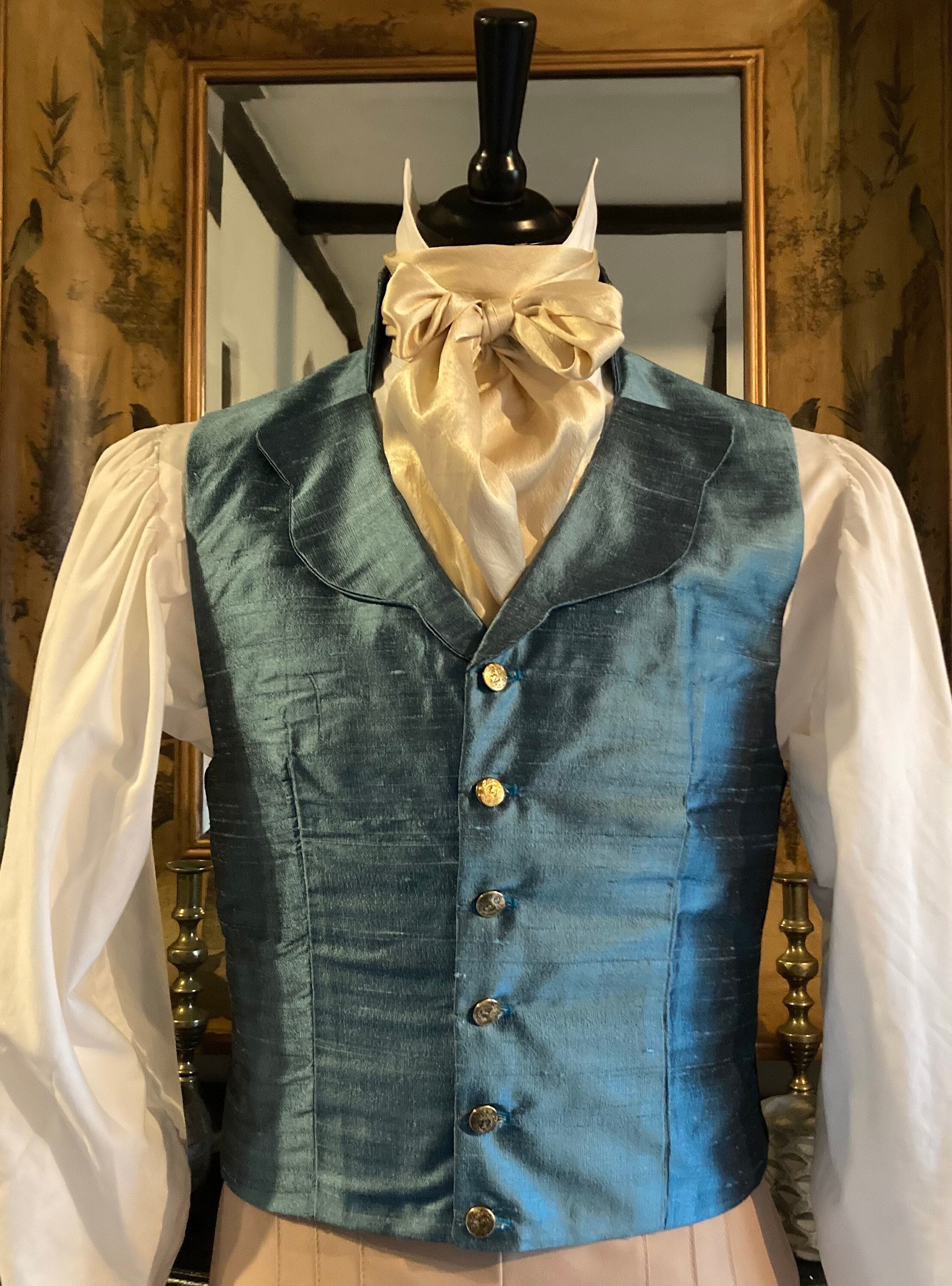 Mens regency waistcoat sale