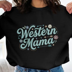 Pacote de PNGs Boho Western, Gráficos de Cowgirl Mama, Designs de Camisetas Boho Western, PNG Country Moderno para Download Digital (SOMENTE) imagem 6