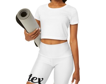 Pantalones cortos de yoga de cintura alta Vortex