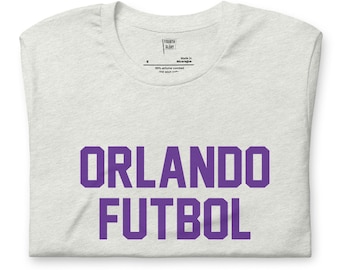 Florida - Orlando Futbol T-Shirt - Abbigliamento da calcio vintage - T-shirt da uomo e da donna