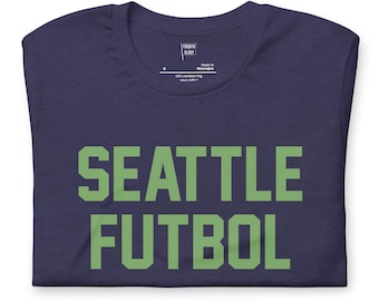 Seattle - Seattle Futbol T-Shirt - Vintage Soccer Apparel - Men's & Women's T-Shirt