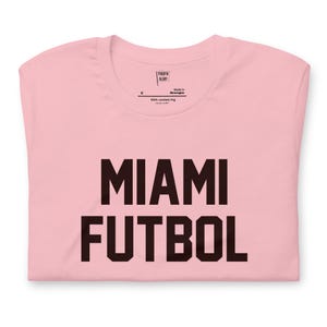 Florida - Miami - Miami Futbol T-Shirt - Vintage Soccer Apparel - Men&#39;s & Women&#39;s T-Shirt