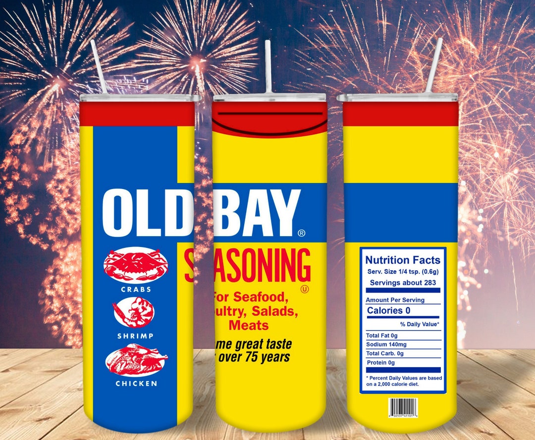 Old Bay Tumbler Tajin Slap Ya Mama Zatarain's Crab Etsy