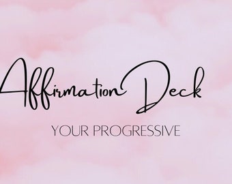 Digital Affirmation Card Deck