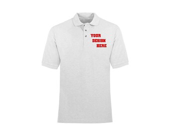 Custom Embroidered Cotton Polo: Personalized Business Casual Wear