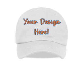 Trendy Personalized Dad Hat – Unstructured Cotton Cap