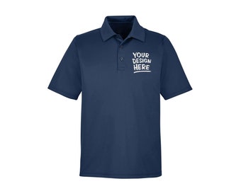 Custom Embroidered Polyester Polo Shirt: Personalized Golf Shirt