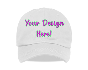 Trendy Personalized Dad Hat – Unstructured Cotton Cap