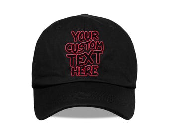 Couples Custom Hats – Embroidered Matching Cap Set