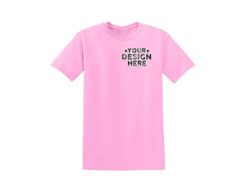 Print Your Logo on a Tee – Custom Cotton Shirt, Any Color
