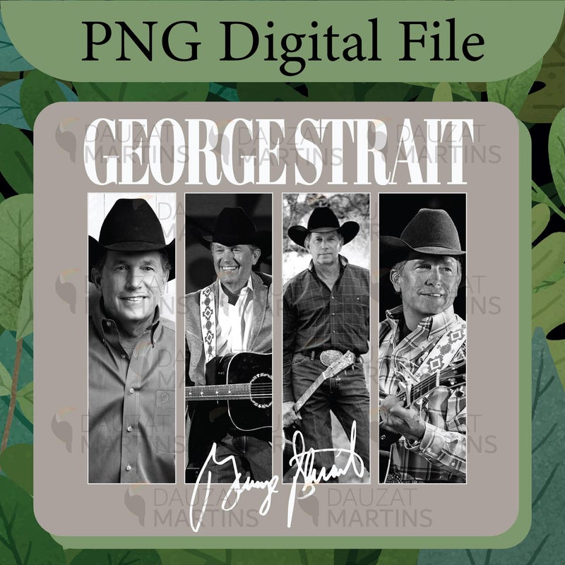 George Strait Tumbler - Etsy