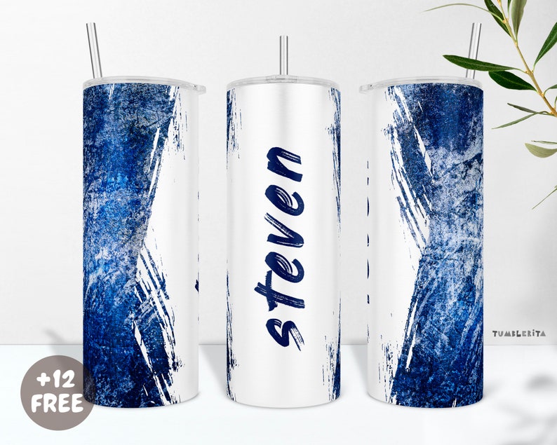 Personalized Tumbler PNG Wrap for Man