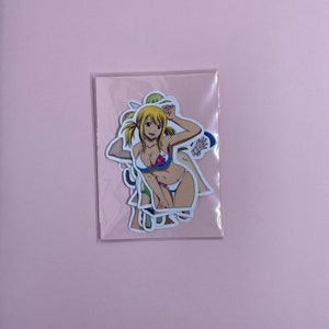 10 pcs Lucy heartfilia stickers