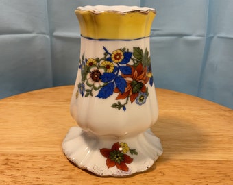 Vtg Betty Planter Porcelain Treasures Hand Painted Hat Pin 
