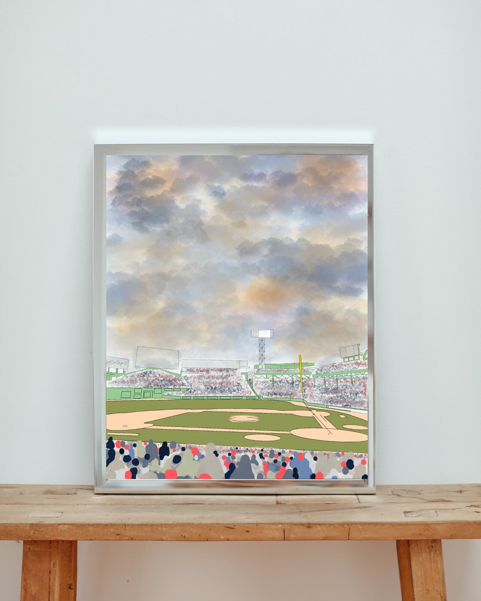 Fenway Park Print Boston Red Sox Wall Art Fenway Digital Download Etsy
