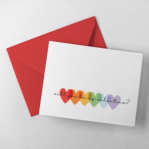 Valentinstag Digital Download druckbare Karte