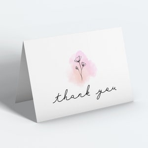 Printable Thank You Card - Etsy