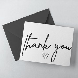 Printable Thank You Card