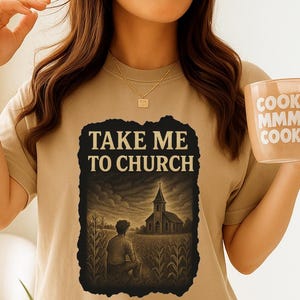Take Me to Church Shirt, Hozier Inspired Graphic Tee, Vintage Music T-Shirt, Indie Lyrics Shirt, Trendy Oversized Aesthetic Tee for Her