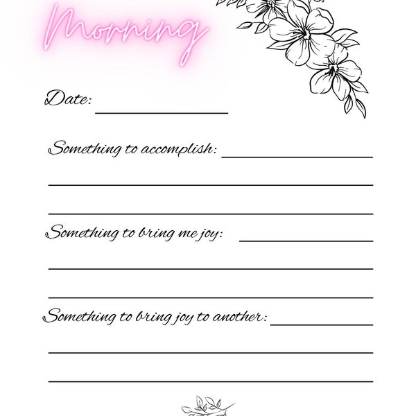 Children Journal - Kids Journal - Journal Pages - Simple Journal