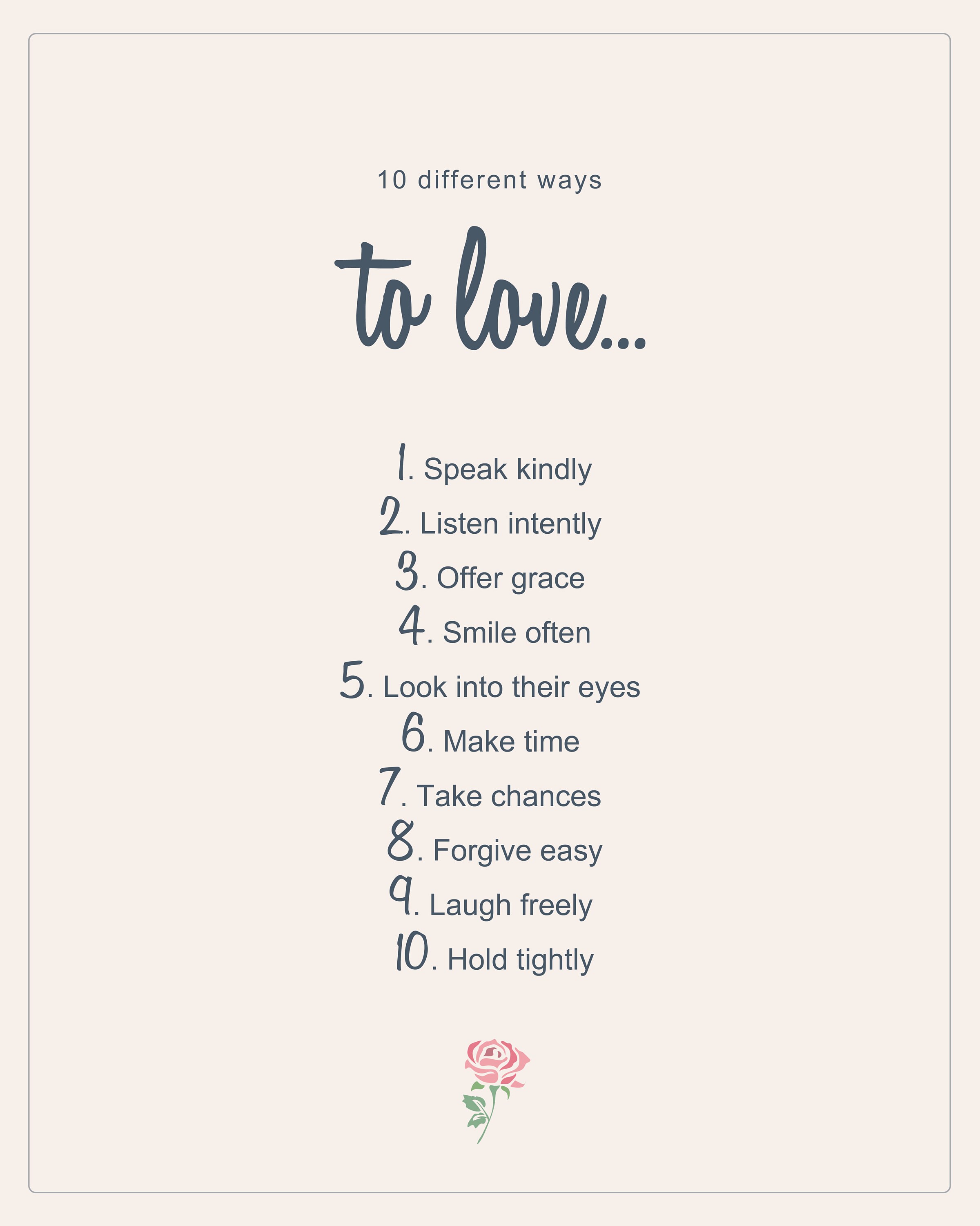 10 Different Ways To Love Poster Etsy Australia 10 different ways to love poster etsy australia