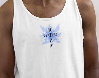 Rizz God Graphic Tank Top: Unisex Gym Muscle Shirt