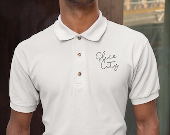 Slice City Golf Polo: Moisture-Wicking Sport Shirt