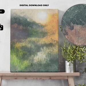 Pittura acrilica, File digitale - Scintillante sole d&#39;autunno (Gleissende Herbstsonne)