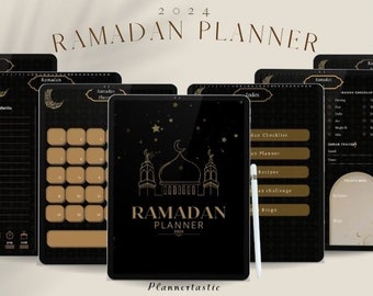 Ramadan Planner 2024, Digitale Ramadan Planner, Afdrukbare Ramadan Planner, Digitale Ramadan Journal, GoodNotes, iPad planner