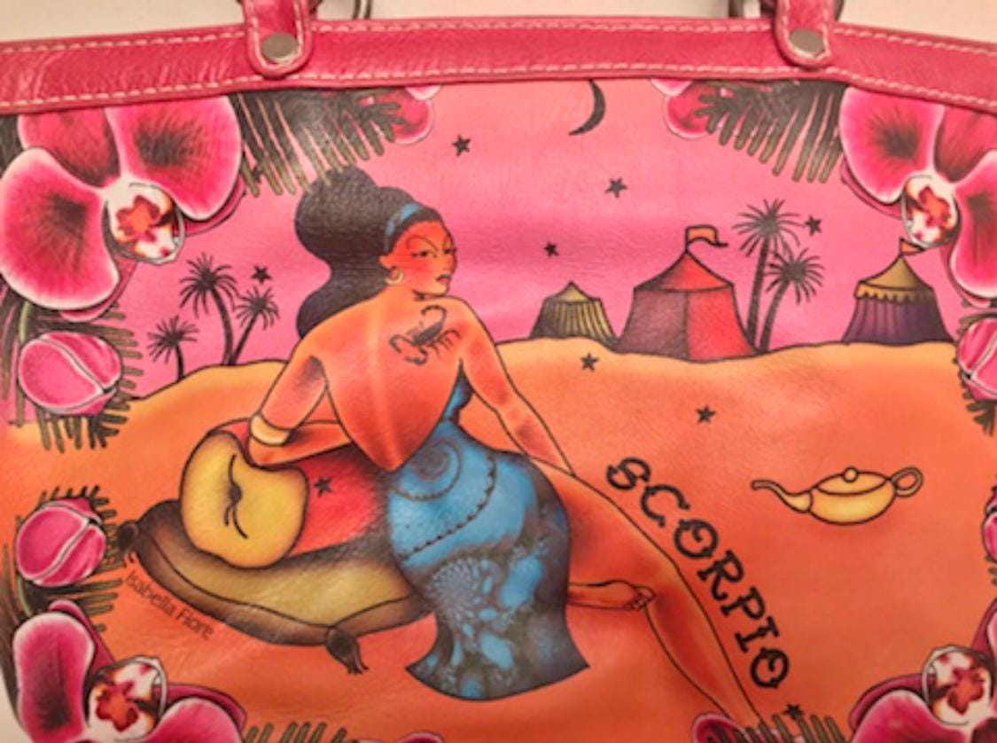Isabella Fiore Scorpio Tattoo Zodiac Purse - Etsy