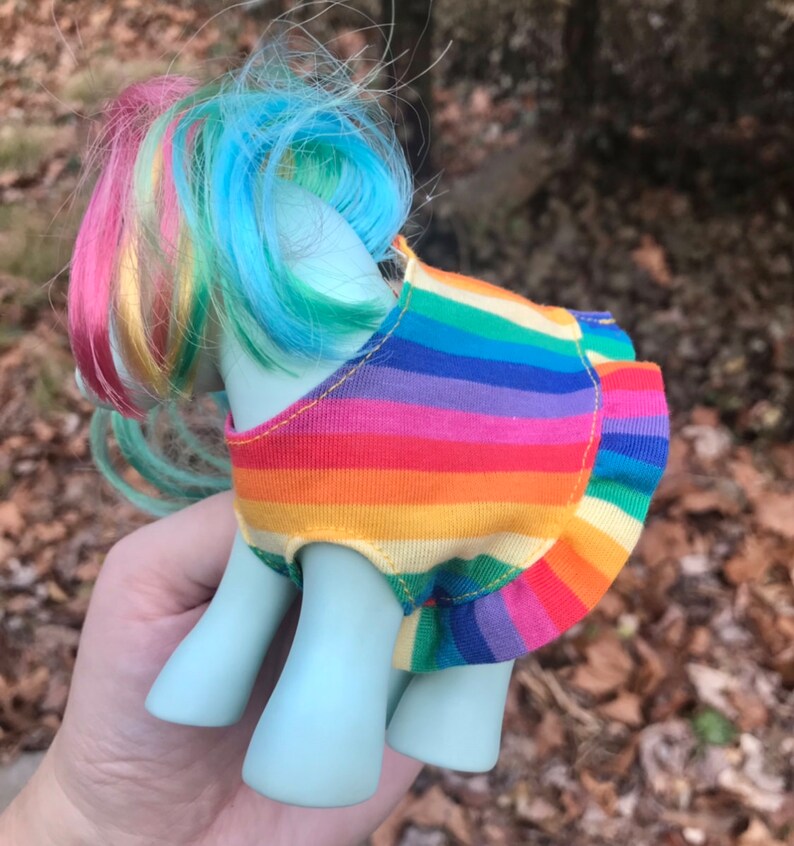 Gen1 My Little Pony Sunlight Glitter Rainbow Coat Collectible 1980s - Etsy