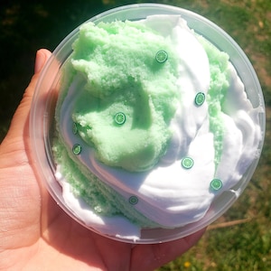 Keylime Pie Cloud Creme Slime, Keylime Pie Scented Cloud, Cloud Slime, Slime, Slimes,Party Favor, Cloud Creme Slime