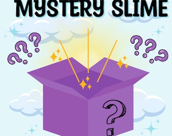 Mystery Slime Box FREE Shipping, Slime,Slime Gift Box, Slime Sample Pack, Slime Mystery Package, Slime Mystery Box