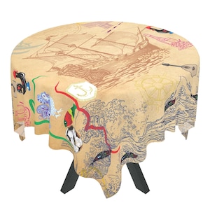 Portugal Table Cloth Portugal National Heritage Table Cloth Traditional Portuguese Decor Portugal Cultural Farmhouse Linen Country Living