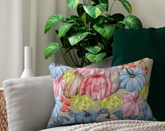 Fall Pumpkin Pillow Fall Lumbar Pillow Fall Throw Cushion Fall Accent Pillow Fall Sofa Couch Pillow Fall Harvest Pillow Thanksgiving Gift