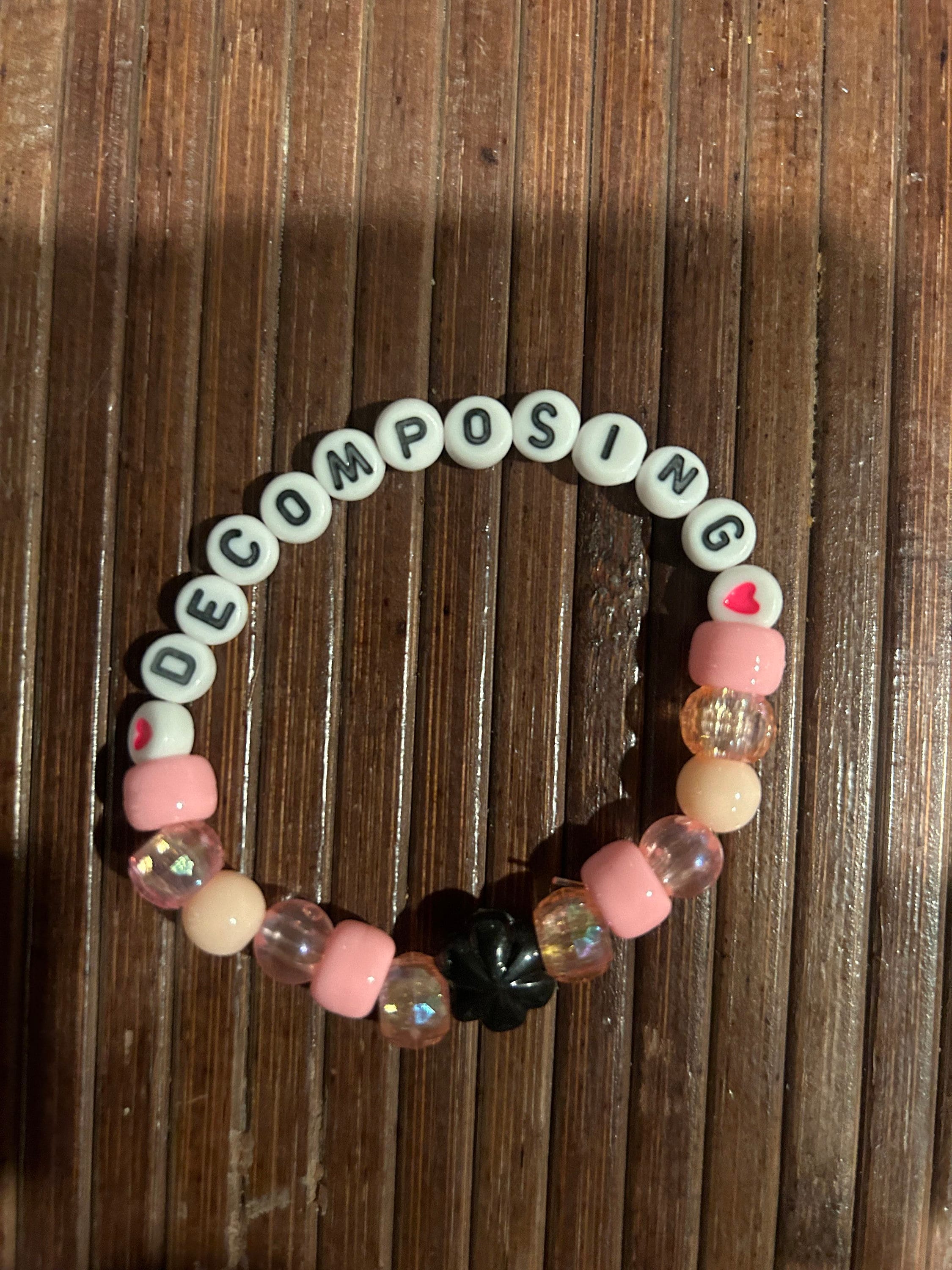 Decomposing Beaded Bracelet - Etsy