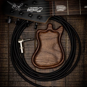 Guitar Shaped Pick Tray